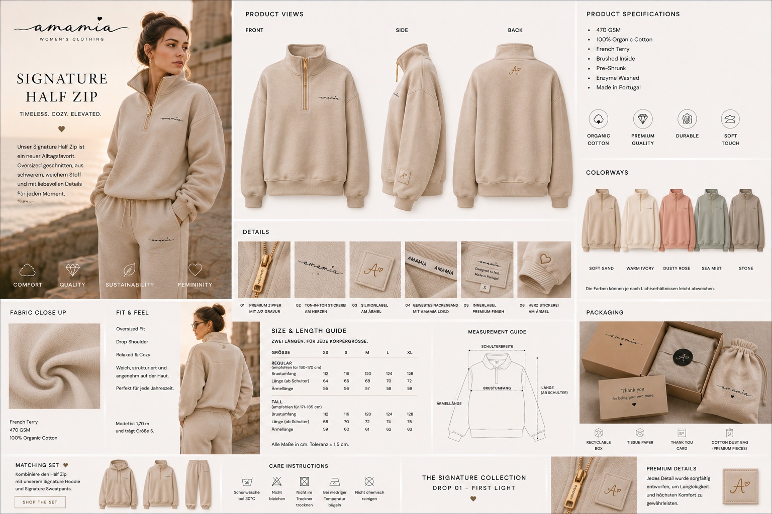 Signature Half Zip